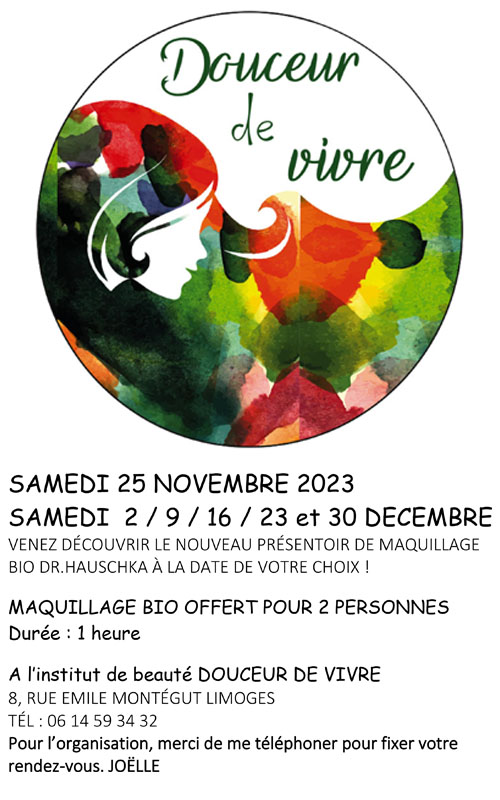 Venez découvrir le nouveau présentoir de maquillage BIO